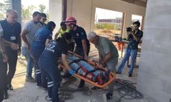 Kuyuda mahsur kalan çalışanı itfaiye ekipleri kurtardı