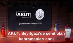 AKUT, Seyitgazi’de şehit olan kahramanları andı