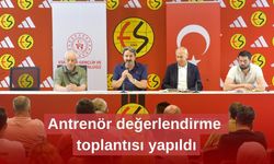 Antrenör değerlendirme toplantısı yapıldı