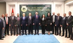 Bakan Kurum, Aydın Heyetini Kabul Etti