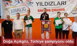 Doğa Açıkgöz, Türkiye şampiyonu oldu