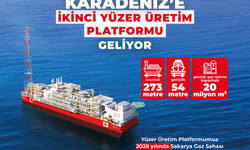 Karadeniz’e İkinci Yüzer Üretim Platformu
