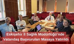 Eskişehir İl Sağlık Müdürlüğü’nde Vatandaş Başvuruları Masaya Yatırıldı