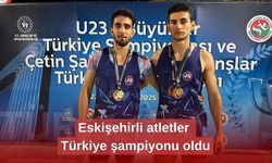 Eskişehirli atletler Türkiye şampiyonu oldu