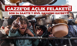 Gazze’de açlık felaketi büyüyor: 7 sivil öldü