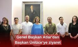 Genel Başkan Atlar'dan Başkan Ünlüce’ye ziyaret