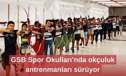 GSB Spor Okulları’nda okçuluk antrenmanları sürüyor