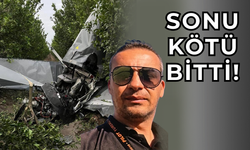 Evlilik teklifi için havalanan uçak düştü