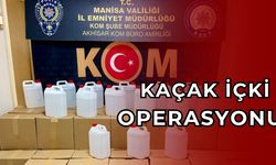 Kaçak içki operasyonu: 1 ton etil alkol ele geçirildi