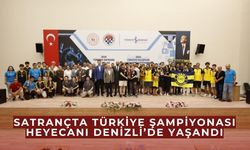 Satrançta Türkiye şampiyonası heyecanı Denizli’de yaşandı