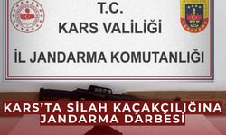 Kars’ta jandarmadan silah operasyonu