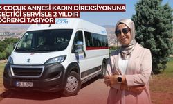 3 çocuk annesi kadın direksiyona geçti