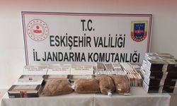 2 kilogram kaçak tütün ile 6 bin 640 makaron ele geçirdi