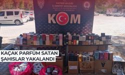 Kaçak parfüm satan şahıslar yakalandı