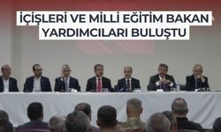 İçişleri ve Milli Eğitim Bakan Yardımcıları buluştu.