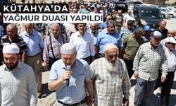 Kütahya'da yağmur duası