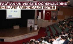 AFAD’tan öğrencilere Temel Afet Farkındalığı Eğitimi