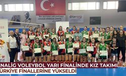ANALİG Voleybol yarı finalinde kız takımı Türkiye finallerine yükseldi