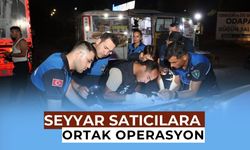Odunpazarı’nda Seyyar Satıcılara Ortak Operasyon