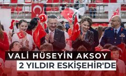 Vali Hüseyin Aksoy, 2 yıldır Eskişehir'de