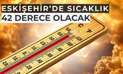 Eskişehir'de termometreler 42'yi gösterecek