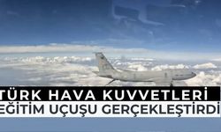 Türk Hava Kuvvetleri Akdeniz Semalarında Eğitim Uçuşu Gerçekleştirdi
