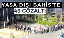 Yasa Dışı Bahis ve Dolandırıcılık Operasyonu: 43 Gözaltı