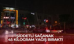 Şiddetli sağanak: Metrekareye 45 kg yağış