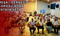 Meşk Derneği Korosu, sanatçı Ali Erdoğdu’yu türkülerle andı
