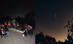Dorlion Ekibi, Zirvede Meteor Yağmuruna Tanık Oldu