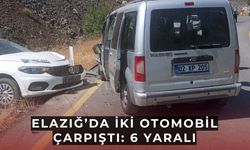 Elazığ’da trafik kazası: 6 yaralı