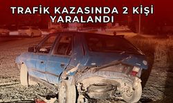 İki otomobil çarpıştı: 2 kişi yaralandı