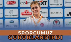 Milli Judocu Sura Nil Karasu Avrupa ikincisi oldu