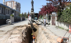 Yeni yağmur suyu hattı hizmete girdi