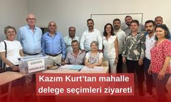 Kazım Kurt’tan mahalle delege seçimleri ziyareti