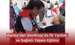 Kızılay’dan Sivrihisar’da İlk Yardım ve Sağlıklı Yaşam Eğitimi