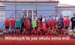 Mihalıççık’ta yaz okulu sona erdi