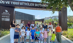 Öğrenciler botanik bahçesinde doğayla buluştu
