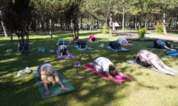 2 bin kişi açık havada sporun keyfini yaşadı
