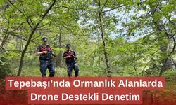 Tepebaşı’nda Ormanlık Alanlarda Drone Destekli Denetim