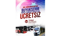 30 Ağustos Zafer Bayramı'nda ulaşım ücretsiz