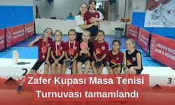 Zafer Kupası Masa Tenisi Turnuvası tamamlandı