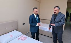 Vali Aksoy'dan  Açılış Öncesi Yaşlı Bakım Merkezine İnceleme Ziyareti