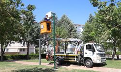 Büyükşehirden parklara kameralı güvenlik