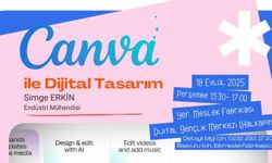 Dijital Gençlik Merkezi'nde "Canva" eğitimi başlıyor