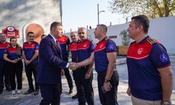 İtfaiye Haftası’nda itfaiye personeli ile buluştular