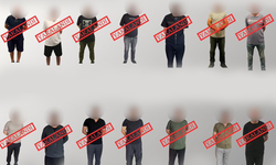 Kırmızı bültenle aranan 12 şüpheli yakalandı