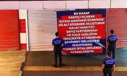 Bozuk etleri vatandaşa yediren kasaba baskın: Mide Bulandırdı