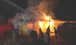 Bağ evinde yangın korkuttu