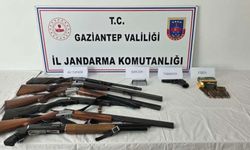 20 adet kaçak silah ele geçirildi